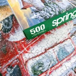 Springbok Holidays On The Farm Jigsaw Puzzle - 500pc: Memory Skills, Creative Thinking, Cardboard Material -Northlight Shop GUEST c9624222 5afc 435a 8880 af2b38242150