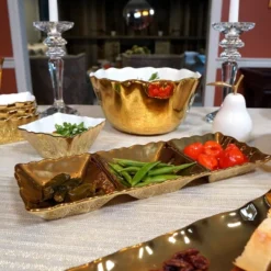 Certified International 3 Section Gold Coast Tray -Northlight Shop GUEST cb8fdb59 174e 40d5 93e0 7a83cc6659de