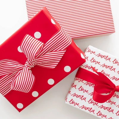 Red And White Gift Wrap Trio - Sugar Paper™ + Target 4 Red And White Gift Wrap Trio - Sugar Paper™ + Target - Image 2
