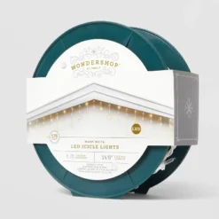 175ct LED Christmas Icicle Lights Spool Warm White With White Wire - Wondershop™ -Northlight Shop GUEST ceec7953 1a97 4b6a a5e1 0e765a4577d4