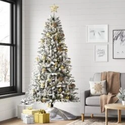 12.25" Warm White Lights Faceted Star Christmas Tree Topper Gold - Wondershop™: Indoor Decor: Indoor Decor: Indoor Decor