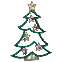 Northlight Lighted Christmas Tree With Stars Window Silhouette - 17.75" -Northlight Shop GUEST d15d77b4 716b 49ad 9376 4cb8f3e48917
