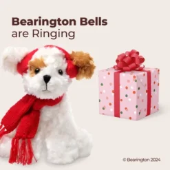 Bearington Chilly The Stuffed Dog, Small Christmas Stuffed Animals, 7.5 In White Dog Stuffed Animal, Holiday Stuffed Animal Gift 9 Bearington Chilly The Stuffed Dog, Small Christmas Stuffed Animals, 7.5 In White Dog Stuffed Animal, Holiday Stuffed Animal Gift -Northlight Shop GUEST d2150075 4c9d 4329 9b25 fc536c24dd84