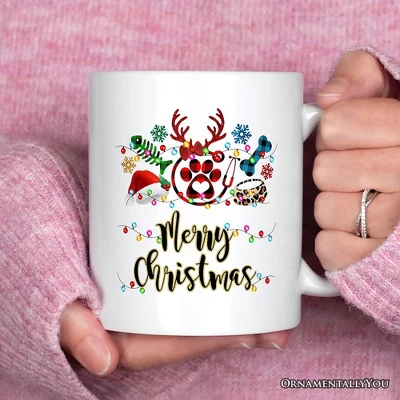 Pet Themed Buffalo Plaid Veterinarian Christmas Mug, Animal Owner Gift (Non-Custom Only)| OrnamentallyYou 4 Pet Themed Buffalo Plaid Veterinarian Christmas Mug, Animal Owner Gift (Non-Custom Only)| OrnamentallyYou - Image 2