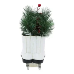 Northlight LED Lighted Ice Skates With Floral Arrangement Christmas Decoration - 12" -Northlight Shop GUEST d7e47229 2dc2 4e03 bd74 1b35fca2c3d7