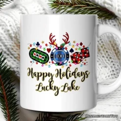 Casino Buffalo Plaid Christmas Mug, Poker And Dice, Player Gift (Non-Custom Only)| OrnamentallyYou -Northlight Shop GUEST da0ae5d3 67a7 491d bada ecb64f56cff5