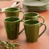Certified International (Set Of 4) 18oz Mugs Verde 1 Certified International (Set Of 4) 18oz Mugs Verde -Northlight Shop GUEST da186ef3 6328 4939 9cb9 30bcbcee10ad