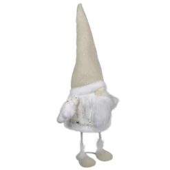 Northlight Gnome With Stars And Faux Fur Sweater Christmas Decoration - 17" - White And Cream -Northlight Shop GUEST dd325881 09f2 4df6 a3db df842543d621