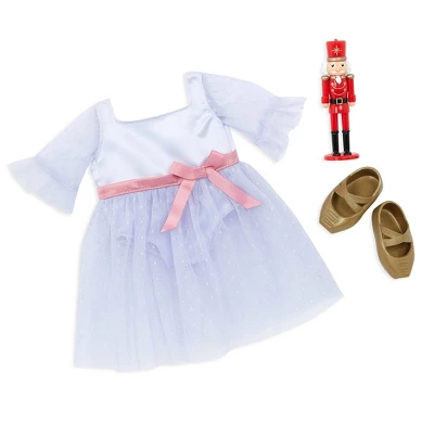 Our Generation Clara With Mini Nutcracker 18" Ballerina Doll 7 Our Generation Clara With Mini Nutcracker 18" Ballerina Doll - Image 5