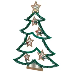Northlight Lighted Christmas Tree With Stars Window Silhouette - 17.75" -Northlight Shop GUEST e0319ccd 3309 42f2 b2c4 4cc6905e261d