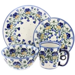 Blue Rose Polish Pottery WR Unikat Dinnerware (4 PC) 15 Blue Rose Polish Pottery WR Unikat Dinnerware (4 PC) -Northlight Shop GUEST e105c45b a234 4c2c ab25 5a08728669a3