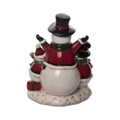 Transpac Dolomite Light Up Jolly Snowmen Décor - Festive Christmas Decorative Objects For Holiday Cheer 10 Transpac Dolomite Light Up Jolly Snowmen Décor - Festive Christmas Decorative Objects For Holiday Cheer -Northlight Shop GUEST e1becc07 14db 49a7 8183 6a71c392e1de