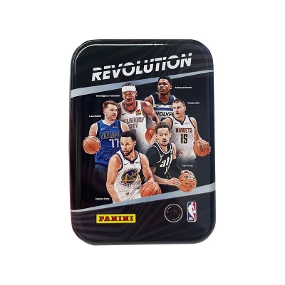 2023-24 Panini NBA Revolutions Basketball Trading Card Tin 3 2023-24 Panini NBA Revolutions Basketball Trading Card Tin