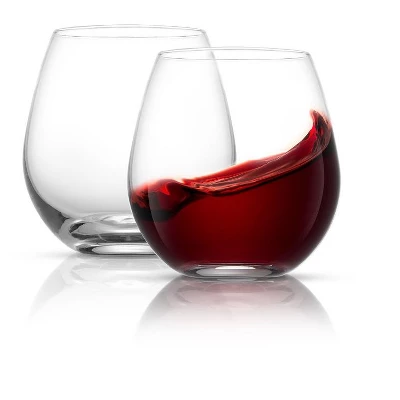 JoyJolt Spirits Stemless Wine Glasses For White Or Red Wine - Set Of 8 -15-Ounces 4 JoyJolt Spirits Stemless Wine Glasses For White Or Red Wine - Set Of 8 -15-Ounces - Image 2