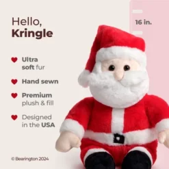 Bearington Bearington Santa Claus Kringle Plush, Santa Doll, 16 Inch Santa Stuffed Animal, For Ages 3-14 11 Bearington Bearington Santa Claus Kringle Plush, Santa Doll, 16 Inch Santa Stuffed Animal, For Ages 3-14 -Northlight Shop GUEST e6e96ed7 260c 4e5c 8899 77a6a73c1b4b