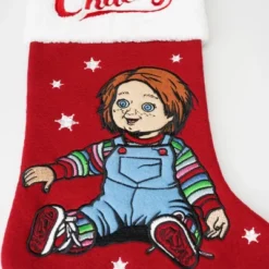 Warner Bros Chucky Embroidered Christmas Stocking