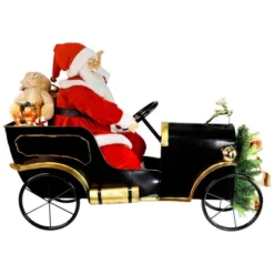 Northlight Animated And Musical Santa Driving Vintage Car Christmas Decoration - 31" -Northlight Shop GUEST e945ddcc d04a 4903 9e96 dc9b5be43453