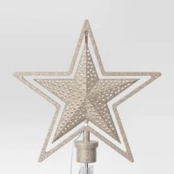Christmas Lit Auto Rotating Star Tree Topper 5 Point Gold - Wondershop™ 7 Christmas Lit Auto Rotating Star Tree Topper 5 Point Gold - Wondershop™ -Northlight Shop GUEST eab8f2d3 0369 4671 9bbc 92d1ca8bea95