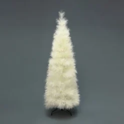 LuxenHome 6Ft Holiday Slim Artificial Pampas Grass Tree In Natural Ivory Beige -Northlight Shop GUEST ec97b959 52d9 4234 91b0 4fa8c8bf0b62