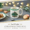 Spode Christmas Tree Mug Set Of 4 - 9oz Ceramic - Microwave, Oven, Freezer & Dishwasher Safe - Festive Holiday Coffee Tea Cup -Northlight Shop GUEST ef5d15c6 b1bd 4d38 b9a9 4dfede4ebbea