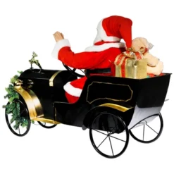 Northlight Animated And Musical Santa Driving Vintage Car Christmas Decoration - 31" -Northlight Shop GUEST f528ab02 489c 47ba abbf b2670339ad55