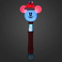 Disney Mickey Mouse Light And Sound Holiday Snow Wand