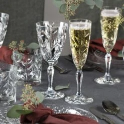 Lorren Home Trends Laurus, Set Of 6, 8oz Red Wine Stems-Made In Italy -Northlight Shop GUEST fd5ac535 52d7 42df 9481 b000dac90a3c