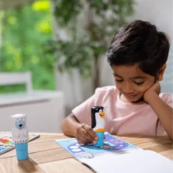 Melissa & Doug Sticker WOW! Winter (Polar Bear And Penguin) Arts And Crafts Collectibles - 2 Activity Pads, 2 Sticker Stampers, 2 Bonus Stacks -Northlight Shop GUEST feda8ac2 592c 4eb7 b4ef 1358e092718a