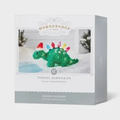 15" Incandescent Tinsel Dinosaur With Santa Hat Christmas Novelty Sculpture Light - Wondershop™ -Northlight Shop GUEST ff89238c a5d4 4a7e b1fc eac9f99c2c96