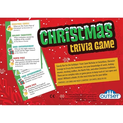 Outset Media Christmas Trivia Game 4 Outset Media Christmas Trivia Game - Image 2