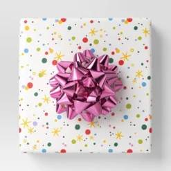 Christmas Humble Cheer Giant Bow Pink - Wondershop™
