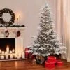7.5ft Pre-lit Artificial Christmas Tree Flocked Full Alaskan Fir -Northlight Shop GUEST ffd9ea9a c605 45f8 94e0 39e6f7ba60b0